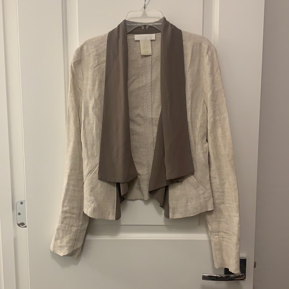 NWOT MM Couture linen blazer